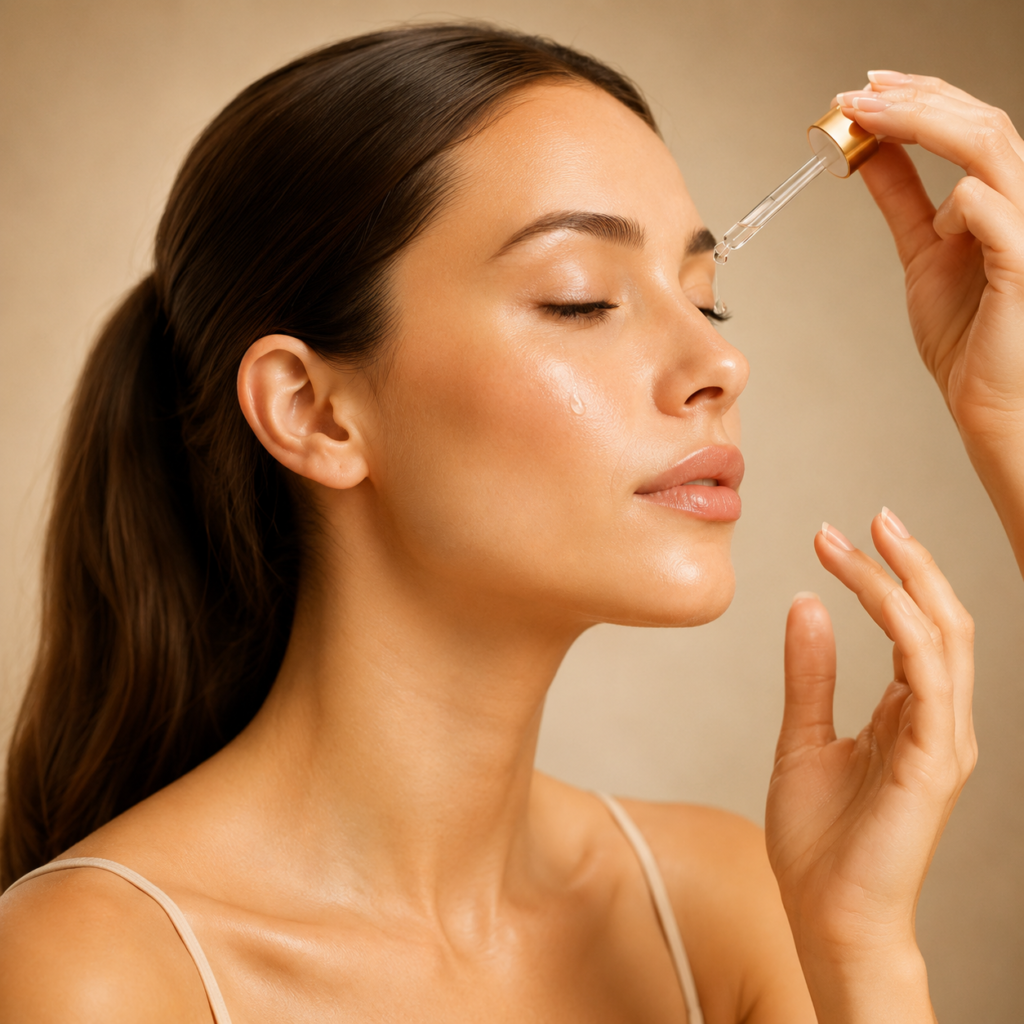 skincare model
